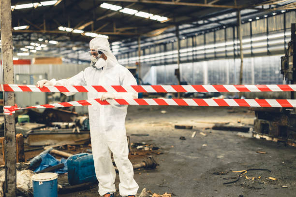 Professional Biohazard technician working in New York, NY